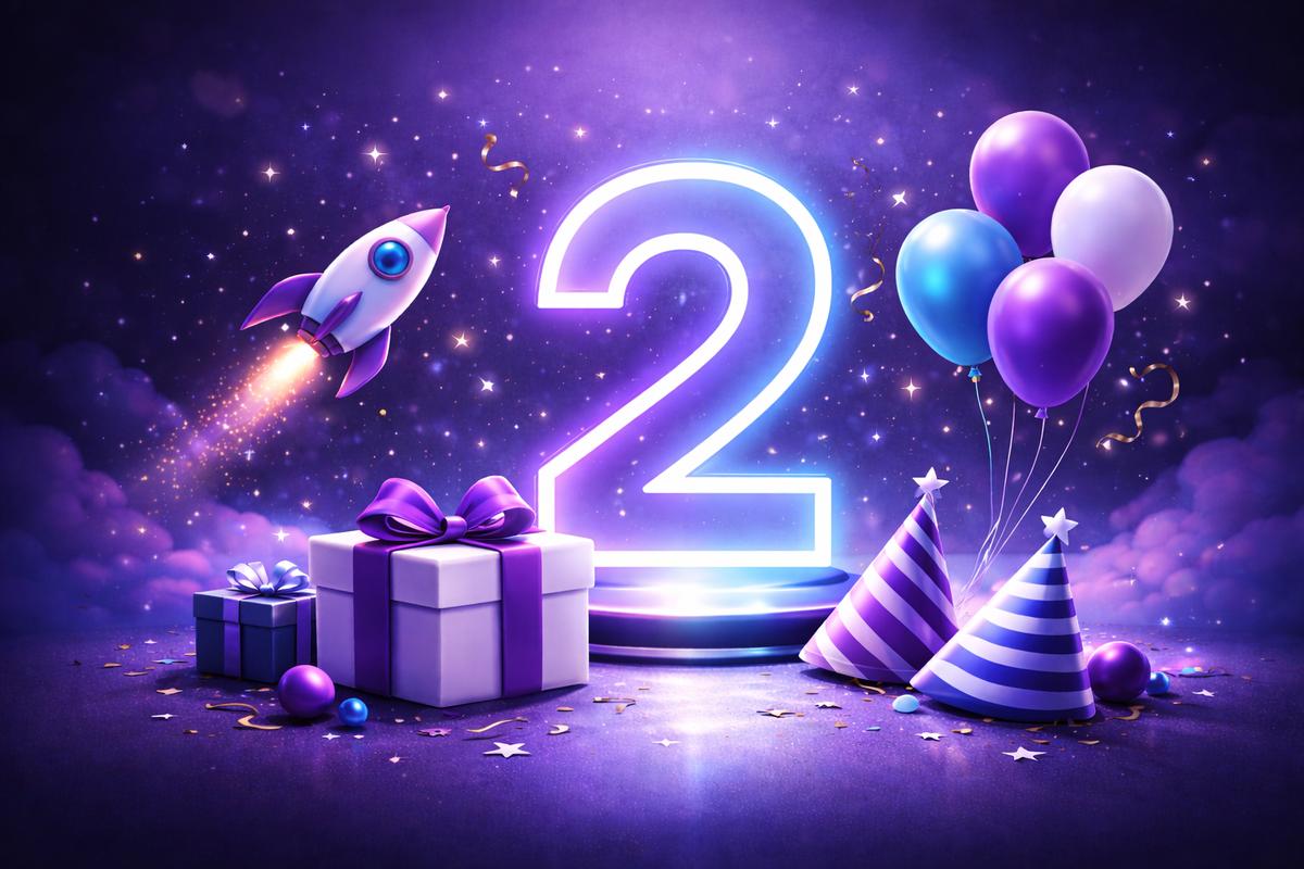 Ya tenemos 2 años